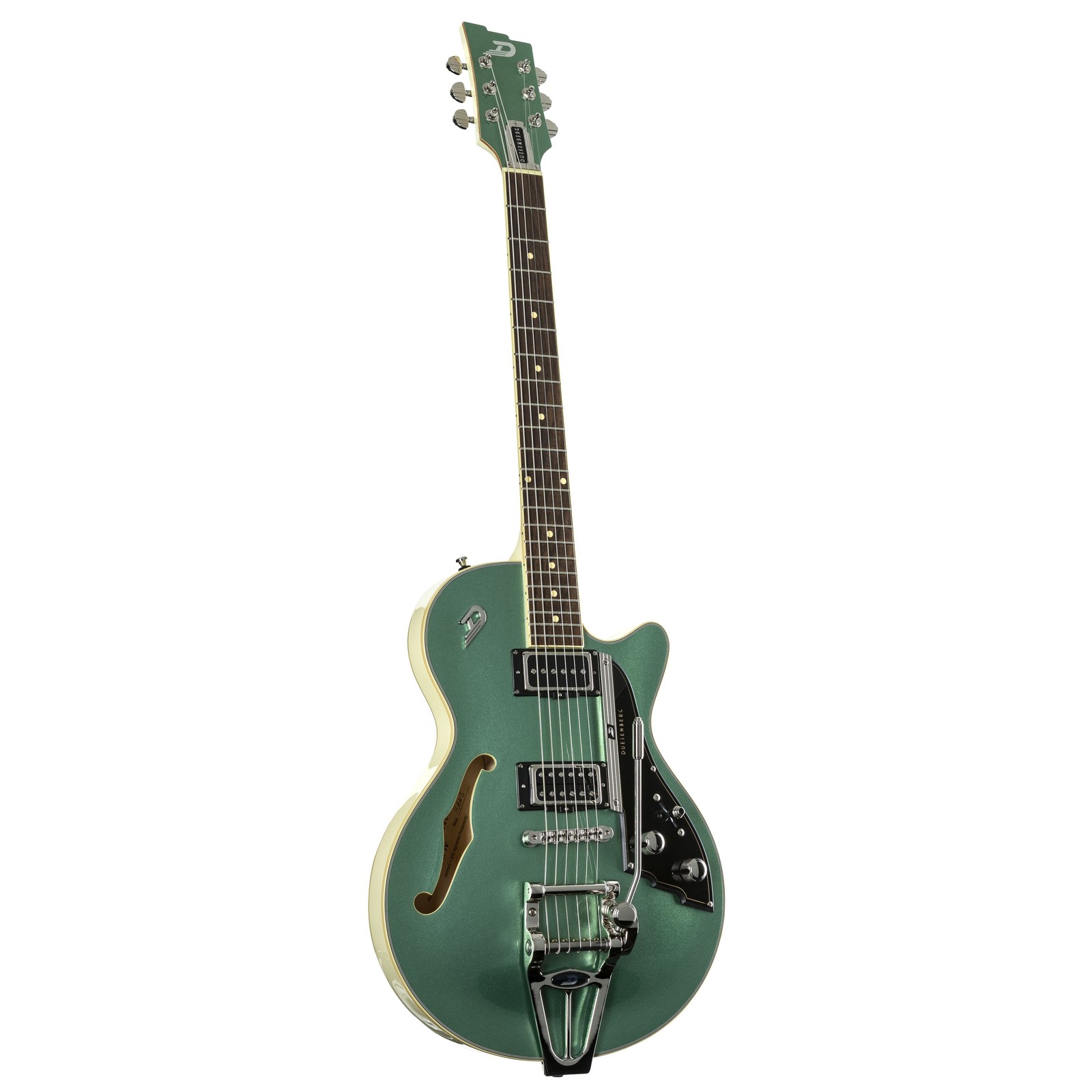 Дуэт Duesenberg Starplayer TV-Tone Harbor Green - White - Хальбакустик Гитаре