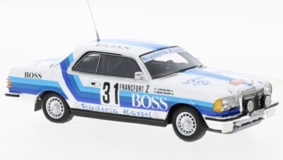Modellauto Rallye Maßstab 1:43 Neo MERCEDES 280 CE RALLYE MONTE CARLO 1980 Auto