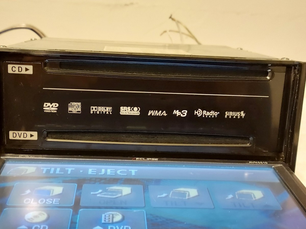 Eclipse AVN 5510 Navigation Radio (DVD & CD No Working) Used Eclipse AVN 5510 Navigation Radio (DVD & CD No Working) Used