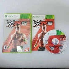 WWE 2K15  (Microsoft Xbox 360) Complete With Manual 