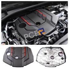 For Toyota Corolla 2020-2025 Abs Black Look Auto Engine Cover Bonnet Hood Trim
