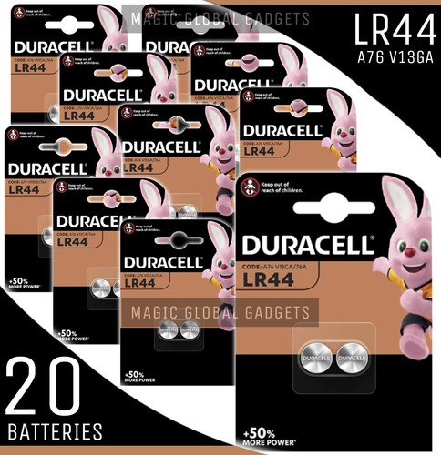 DURACELL - LR44 Batteria Alcalina Tipo Bottone Voltaggio 1.4 V - Foto 11