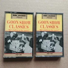 Goon Show Classics He's Fallen In Water Part 1 & 2 CASSETTE TAPE
