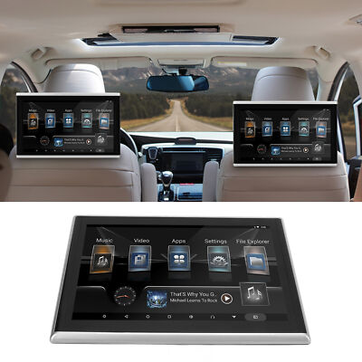 9in Car Headrest Video Player HD 1920 X 1200 Touch Screen Support Bluetooth 2G