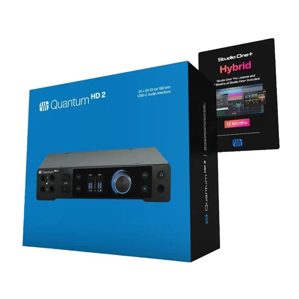 Presonus Quantum HD2 20x24 USBC Audio Interface - Image 4 of 4