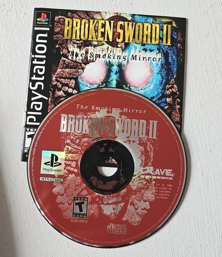 Broken Sword II: The Smoking Mirror (Sony PlayStation 1, 1999) W Manual
