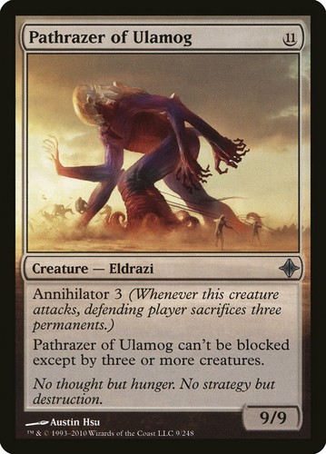 MTG Eldrazi Concept FOIL Playmat MagicCon Amsterdam Exclusive MH3