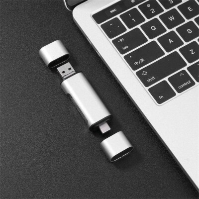 5-in-1 Typ C OTG Kartenleser für PC USB 2.0 - Aluminiumlegierung