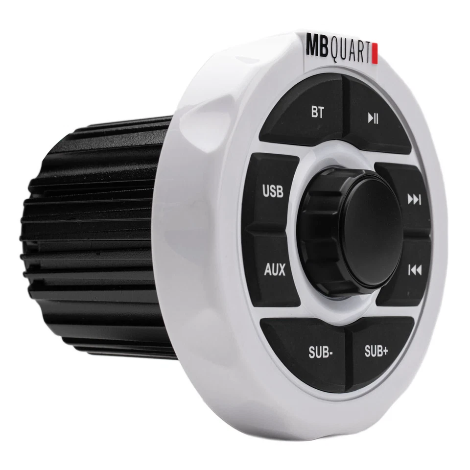 MB QUART GMR-1.5W Marine Bluetooth Receiver USB/Aux+(2) Rockville Tower Speakers - Image 2 of 4