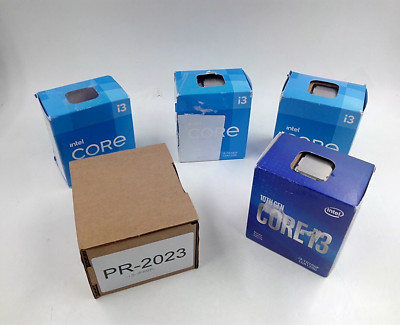 Batch 5 Prozessoren Intel i3 10TH Gen LGA1200 10105F + 10100F Repacked