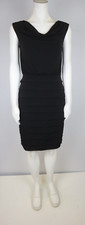 ANN TAYLOR - WOMEN'S BLACK STRETCH KNIT SHEATH DRESS - SIZE 0
