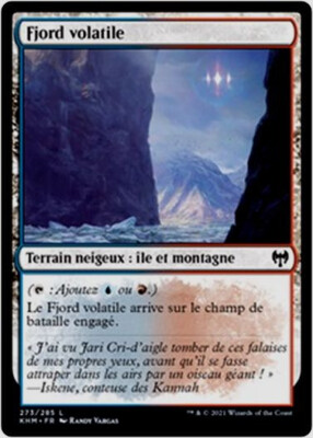 MTG Magic KHM FR - Volatile Fjord/Flüchtiger Fjord