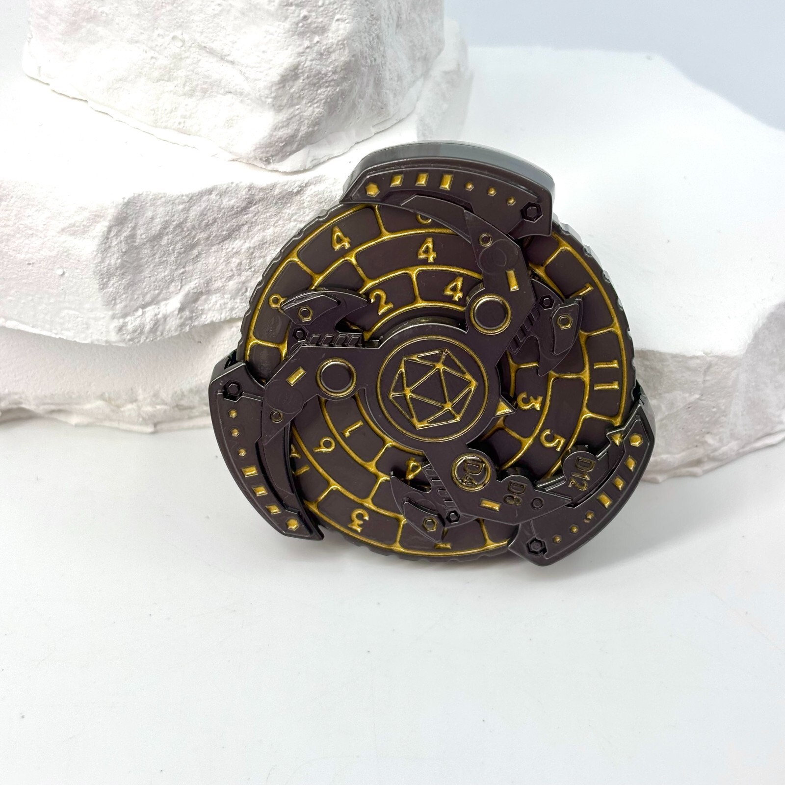 Sage's Intersteller Wheel Lightwave Dice Spinner | TTRPG D&D Dice Wheel