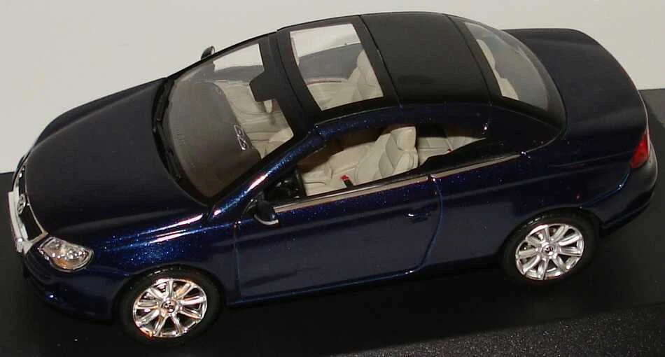VW EOS V6 2005 CABRIOLET DARK BLUE METALLIC NOREV 1/43 VOLKSWAGEN 1F0099300D5Q - Photo 4/4