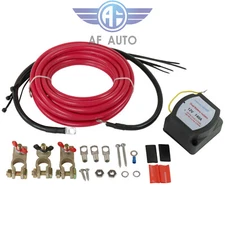 12V 140A Dual Battery Isolator Kit Fits UTV ATV 4WD Rzr RV Car Watercraft Marine