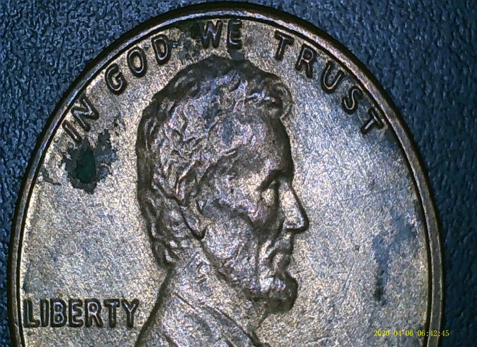 1982P Lincoln Memorial Penny Wood Ridge Grained Coin eBay