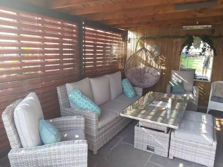 OUTDOORPVCBLINDS Gazebo Veranda Summer House Outdoor Blinds