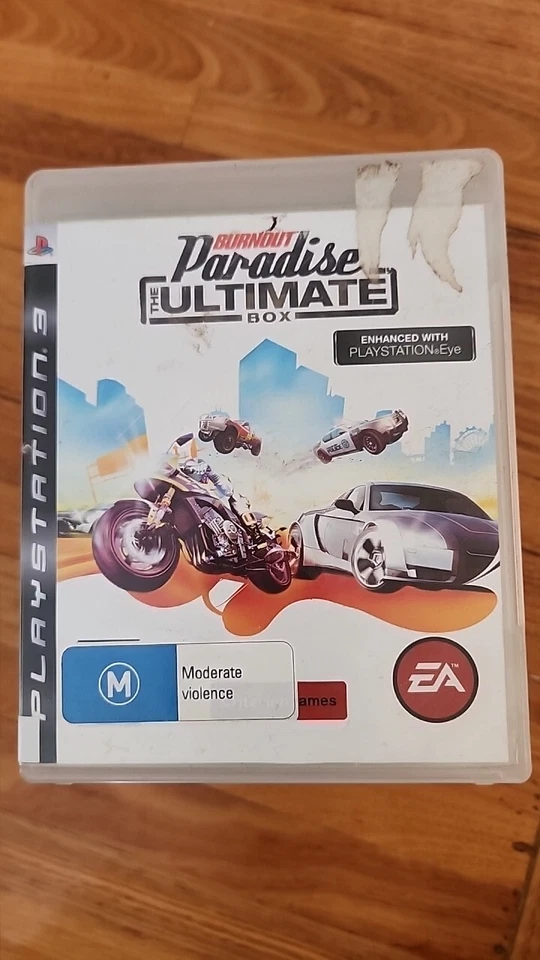 BURNOUT PARADISE THE ULTIMATE BOX PS3 PlayStation 3