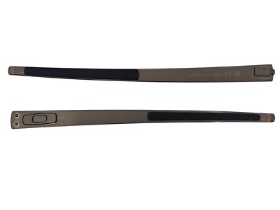 Oakley 5038 06 Metal Plate Aste di Ricambio Cromo Spazzolato