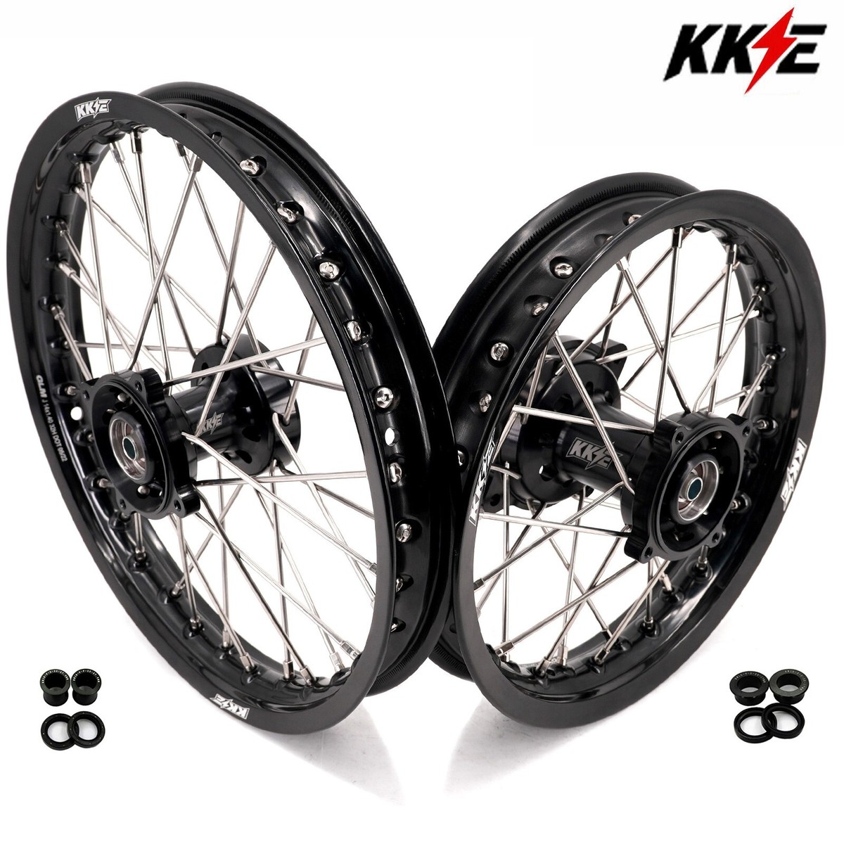2000-2024 Kawasaki KX65 KKE 1.4*14/1.6*12 Mini Dirt Bike Wheels