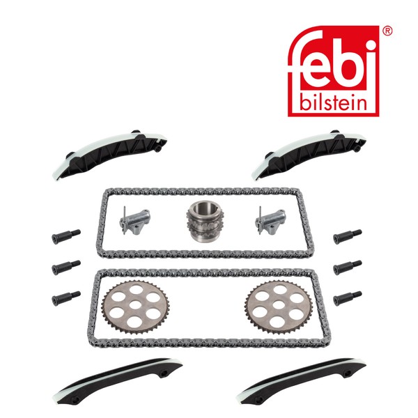 Febi Bilstein Steuerkettensatz Simplex Kette Geschlossen FüR Jeep Grand-image