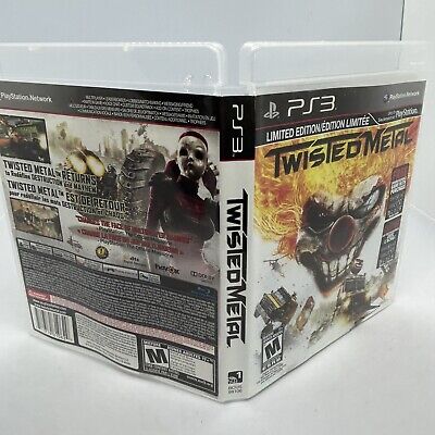 Twisted Metal PS3 Playstation 3 Complete CIB Tested