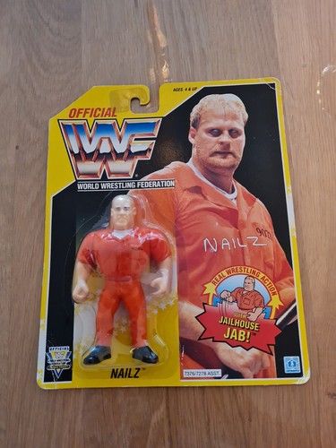 Nailz, Hasbro, wrestling figure, moc, original pac...