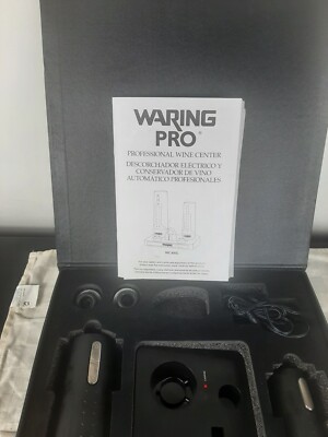 Waring Pro Professional Wine Center WC400 Preserver Opener