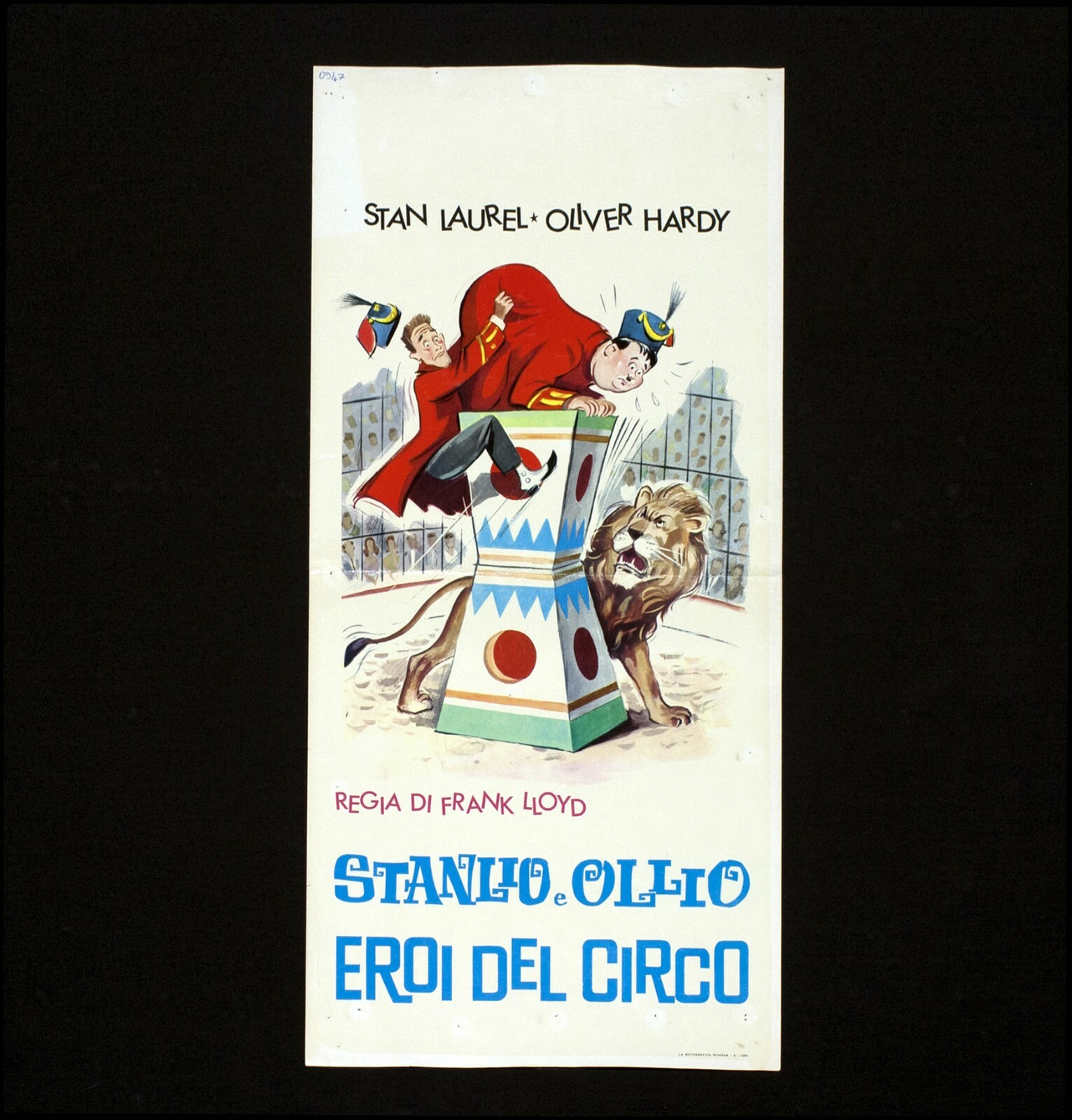 Locandina di Stanlio e Ollio eroi del circo (1963)