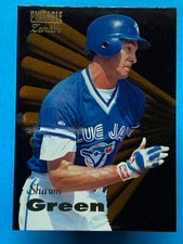 Shawn Green 1996 Pinnacle Zenith #11 Toronto Blue Jays