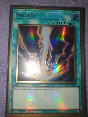 Yugioh - Raigeki Maximum Gold | MGED-EN038 | 1st Edition | near mint!
