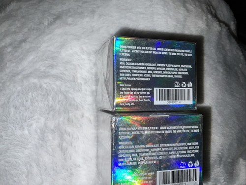 LAKERAIN GLITTER ZONE MULTI USE BODY GLITTER GEL #01 & 04. 2 PK SEALED NEW - Picture 24 of 24