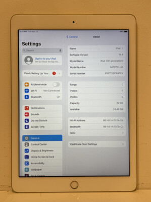 Apple iPad 5th Gen. 32GB, Wi-Fi, 9.7in - Gold 190198323071| eBay