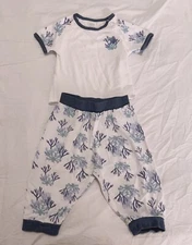 Nest Designs Bamboo Short Sleeve Play Set - Blue Reef