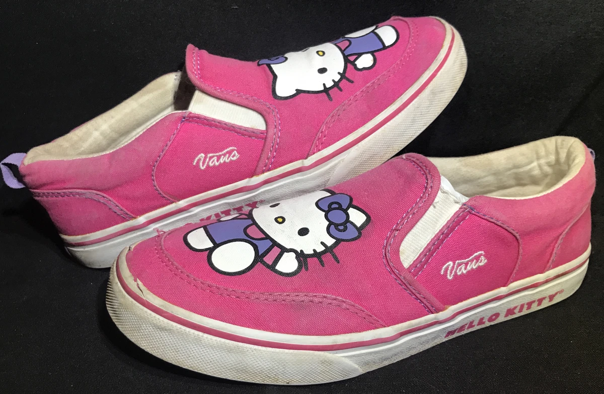 en caso educador Proponer Vans Hello Kitty Asher Pink / White LE Girl&#039;s Shoes VN-0DFU738 Size  5.5 | eBay