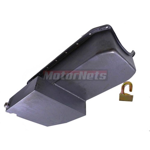 Small Block Chevy 6Qt Racing Circle Track RAW Oil Pan Dirt IMCA 2-Piece ...