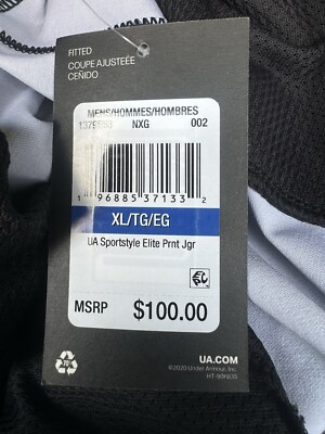 その他 G Under Armour Men UA Sportstyle Elite Joggers Pants 1379663 Black