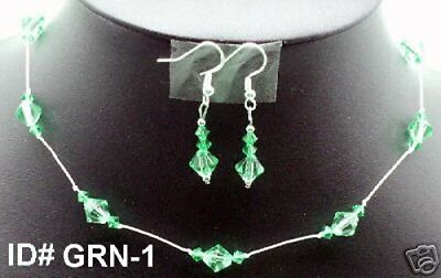 Fabulous Swarovski & Czech Crystal jewelry - Green1 | eBay