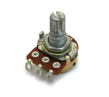 (1) Alpha 1 Meg Audio Split Shaft Mini Guitar/Pedal Potentiometer Pot R-VAM-1MA