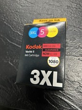 Kodak Genuine Authentic Verite 3XL Ink Cartridge, 5 Color, 1080 Pages, 2016