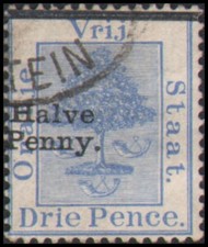 Orange River Colony #42 Used bar on top