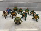 1990s Playmates Teenage Mutant Ninja Turtles Lot Vintage 10 action figures TMNT