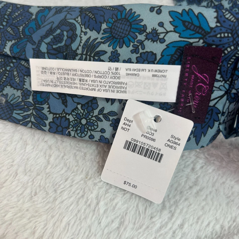 J. Corbata floral Liberty Nottingham Crew para hombre talla única 56" longitud AG964 nueva $75 Foto 3 de 4
