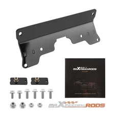 Black Powder Coated Plow Mount for Can Am Defender HD Series 2016-2024 Steel