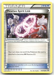 Mewtwo Spirit Link 144/162 XY BREAKthrough Uncommon Trainer Card