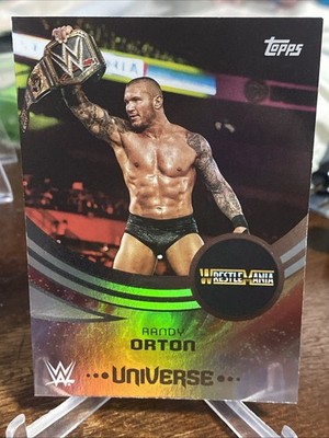 2025 Topps Universe WWE RANDY ORTON WrestleMania Event Variation #244 RKO