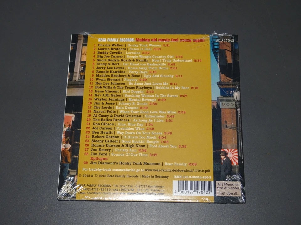 A TASTE OF BEAR FAMILY - V.A. / 29 TRACK CARDSLEAVE-CD 2012 OVP! SEALED! - Bild 2 von 2