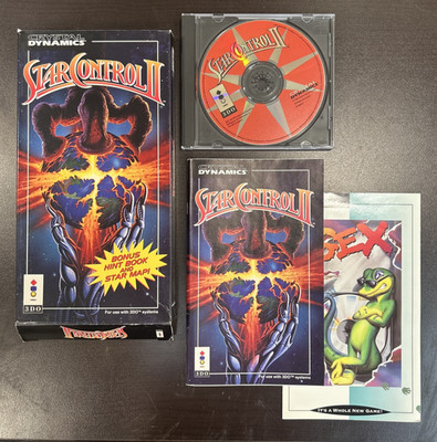 Star Control II 2 (3DO) CIB Complete + Long Box NICE + NR MINT DISC! NO Map/Reg!