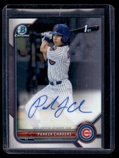 2022 Bowman Chrome #CPA-PC Parker Chavers Prospect Autographs