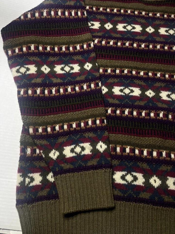 Pendleton Men’s Multicolor 100% Pure Virgin Wool Pullover Sweater Size XL - Image 2 of 4